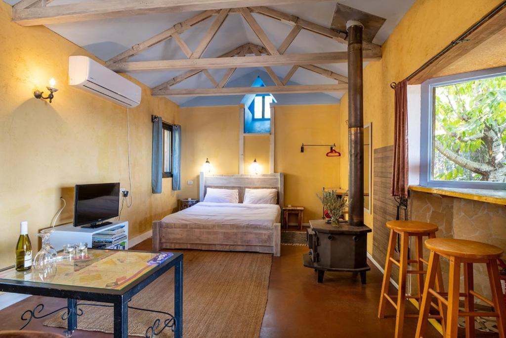 Si-Har Chalets Nimrod Exteriör bild